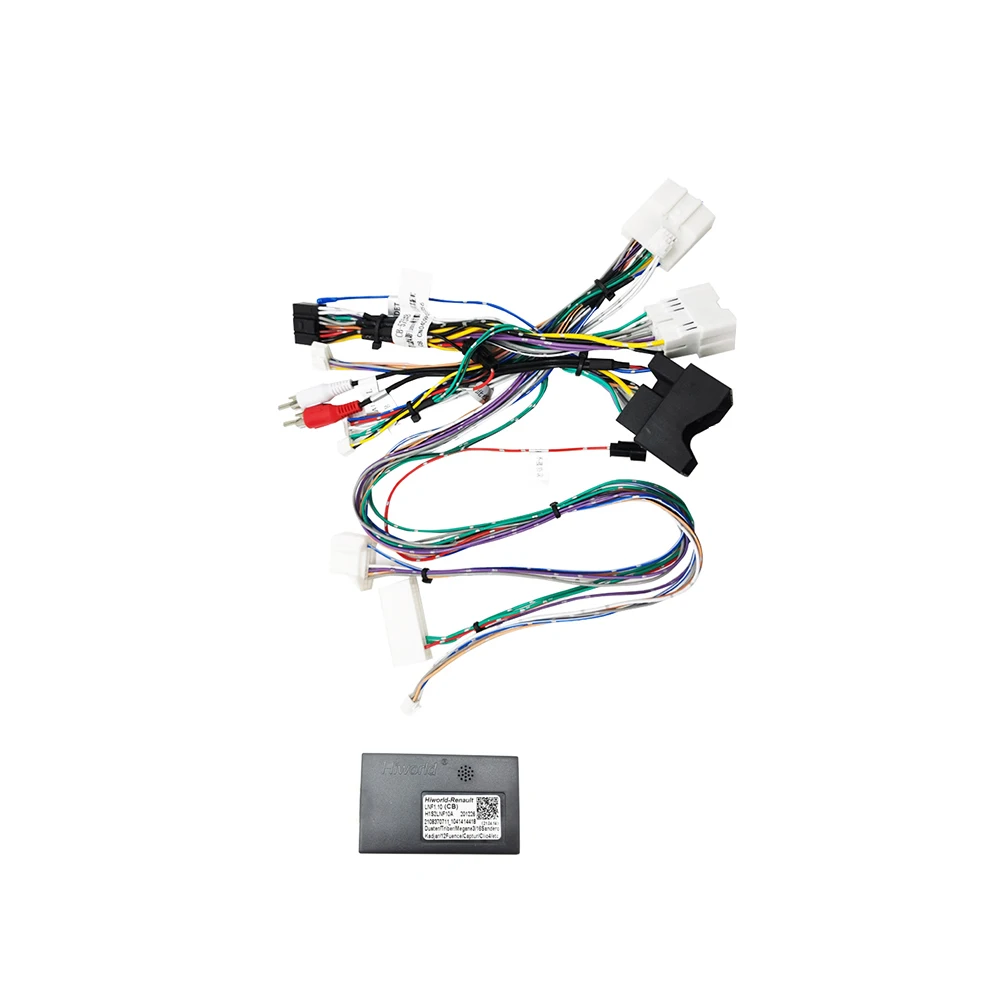 Car Stereo CD Radio Wiring Harness Conversion Plug Wire Adapter For RENAULT FLUENCE/ MEGANE 3 Top-equiped model ISO Original Hea