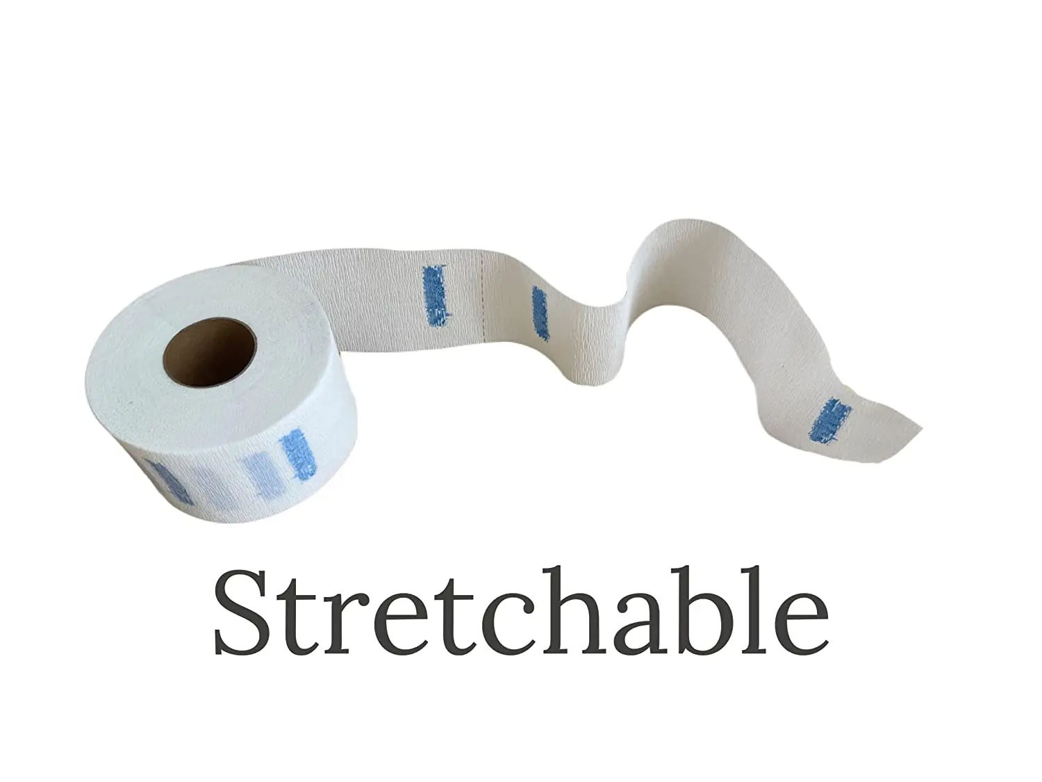 5 Rolls Disposable Neck Paper Strips Hairdressing Collar Stretchy Neck Covering Paper Towel for Salon