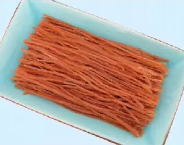 Wholesale Factory Price Dried White Squid Ears Cuted with Chili Premium quality For children Snacks