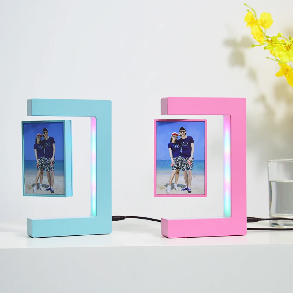 Factory Magical Magnetic Large Suspension Floating Membrane Floating Picture Frame for Home Office Decoration