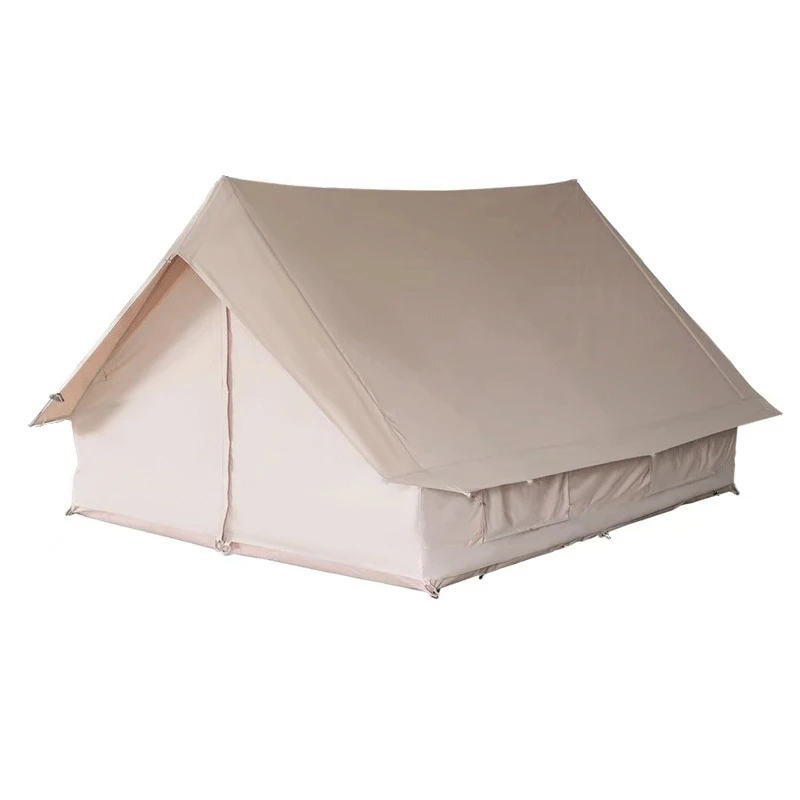 
outdoor tent waterproof cotton cloth thickened double door bell-shaped Mongolian bag camping Oxford cloth tent 