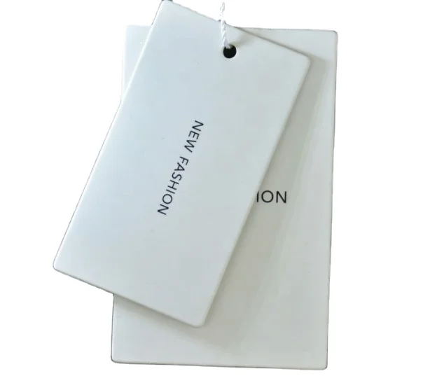 Recycled Jewelry Seals Logo Garment Paper Bags Price Custom Swing Label Hang Clothes Tag Clothing Tags