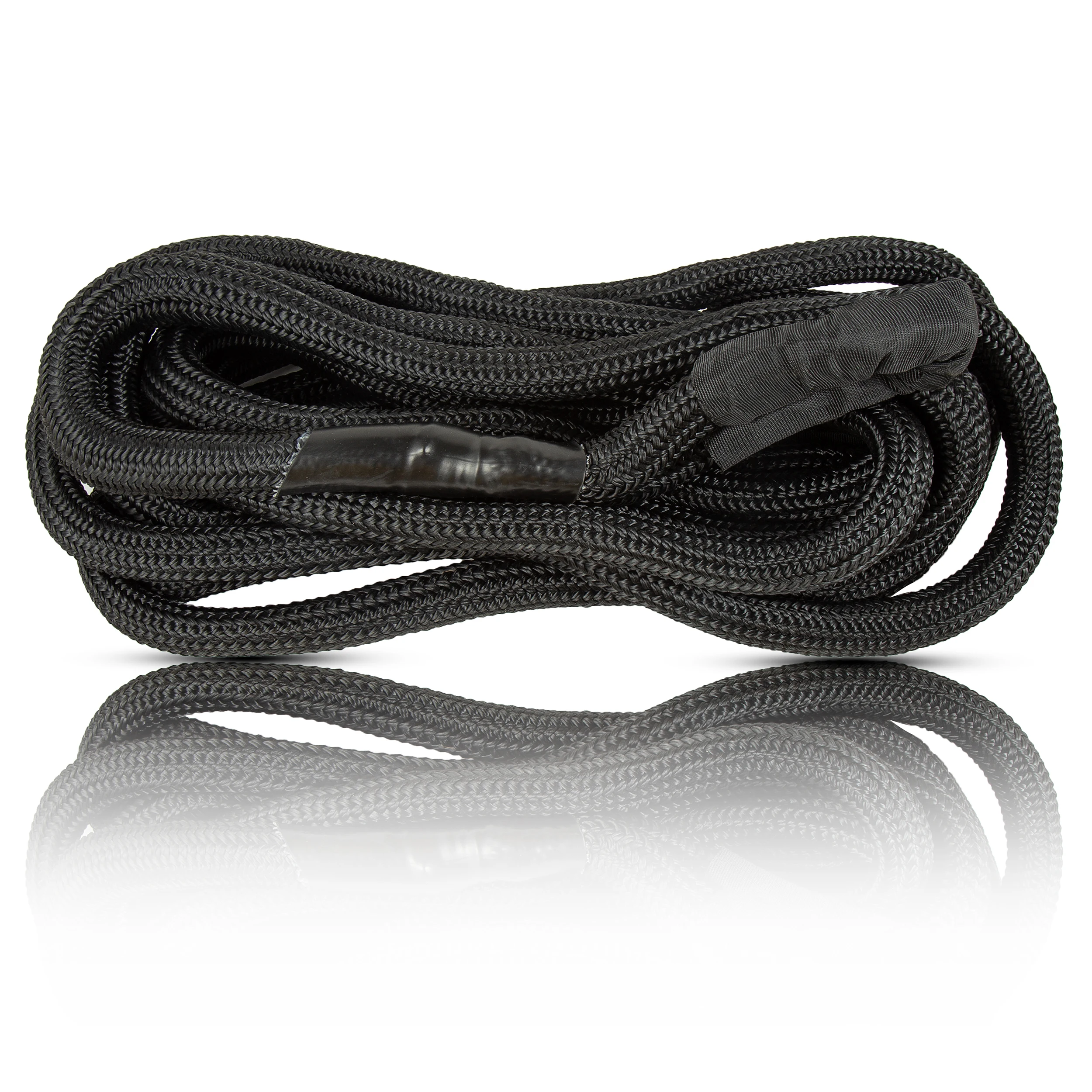 Factory Wholesale Off Road Car Ship Snatch Strap Kinetic Double Braided Recovery Vehicle Tow Rope For Automotive Emergencies