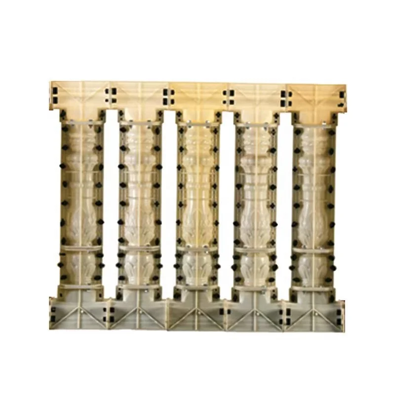 Professional sales of plastic prefabricated concrete railings mold balcony guardrail, garden railings