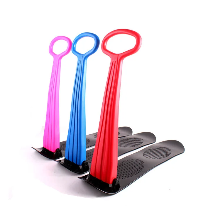 Outdoor Sport Thicken Kids Ski Adult Snow Sled Sledge Sleigh Grass Plastic Sand Slider Winter Luge Snowboard