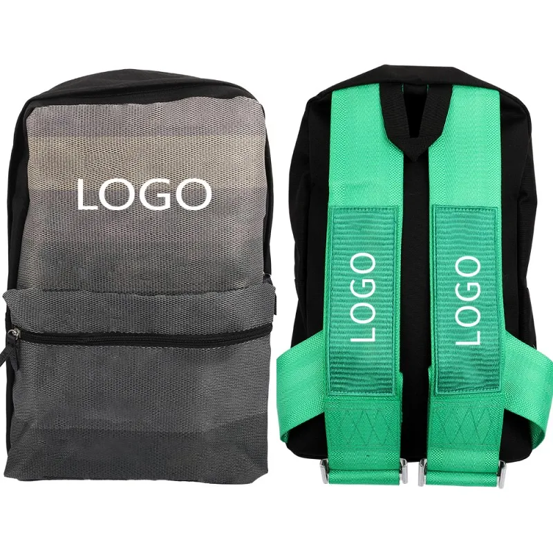 JDM Backpack Street Car Guys Seatbelt Fabric Enthusiast  Tuning Performance  JDM Racing Harness Backpack