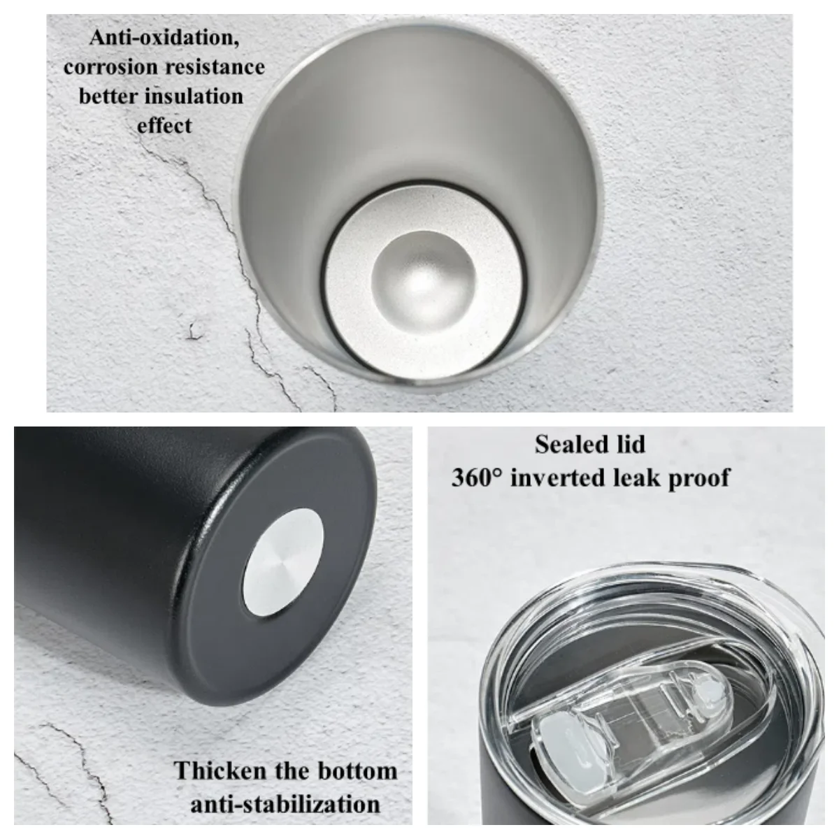 Christmas Gift Custom USA Stock/Fast delivery 20oz Double Wall Straight Blanks Stainless Steel Cup Sublimation Tumblers Straw