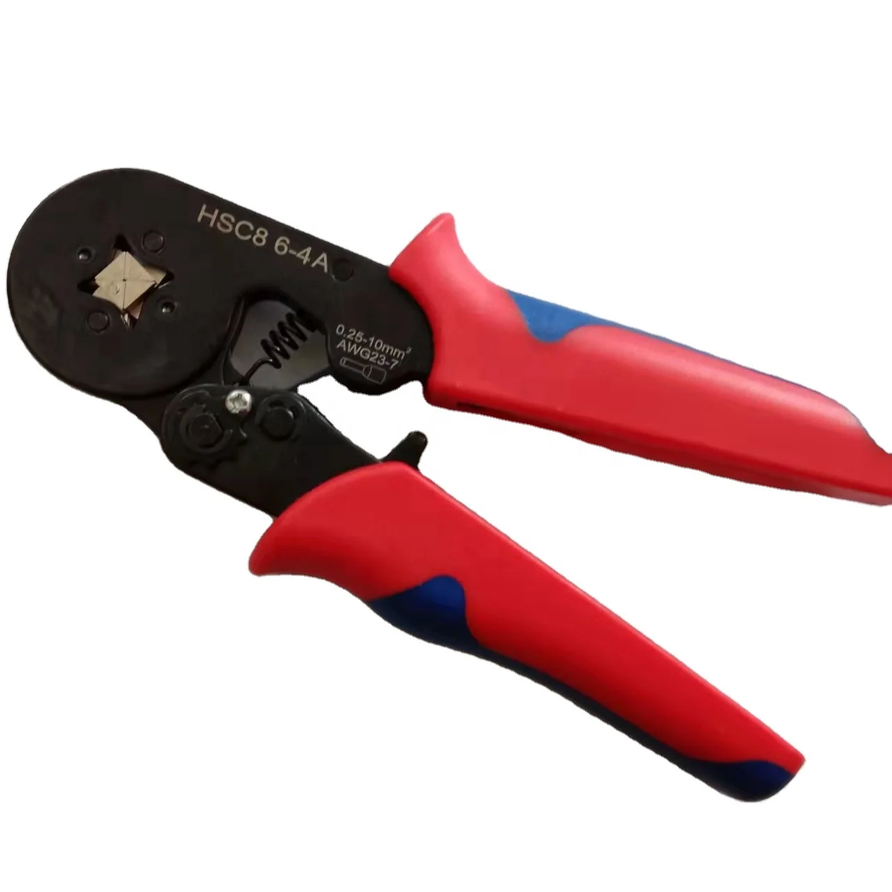 Crimping Pliers HSC8 6-4 For Plug 0.25-10mm2 AWG23-7 Terminal Connector DIY Tools Crimping Clamp