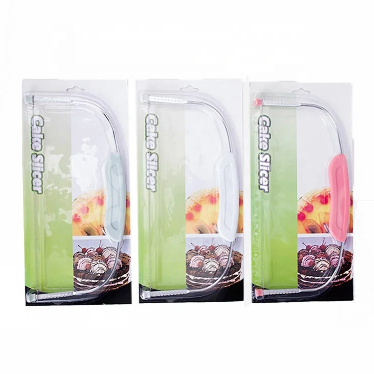 Kitchen DIY Baking Adjustable Layer Cake Slicer Cutter Divider and Leveler  with Plastic Handle