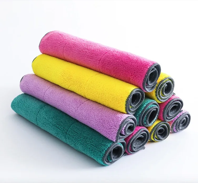 kitchen towel thickest dish clean microfiber cloth, mikrofibra kitchen clean towel, microfibre drying towel