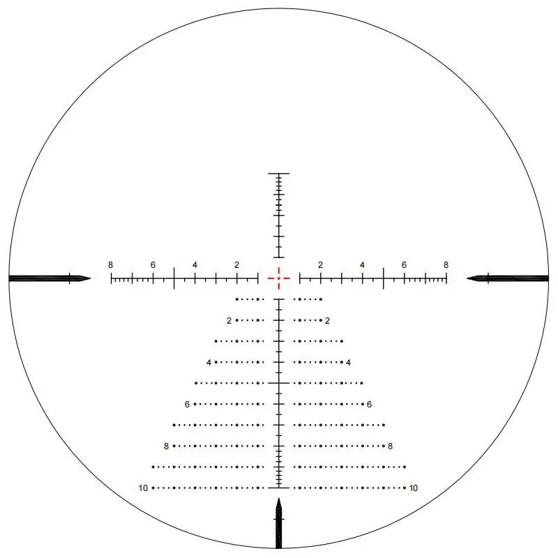 Bobcat King ED 5-25x56FFP High Quality Tactical Scope First Focal Plane 34mm Tube with Zero Stop Reticle for Long Range Hunting