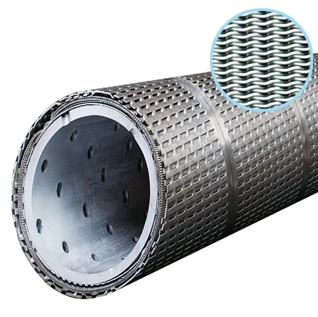 Precision Twill Dutch Weave Premium 316 316L Wire Mesh Oil Gas Filter Sand Control Screens
