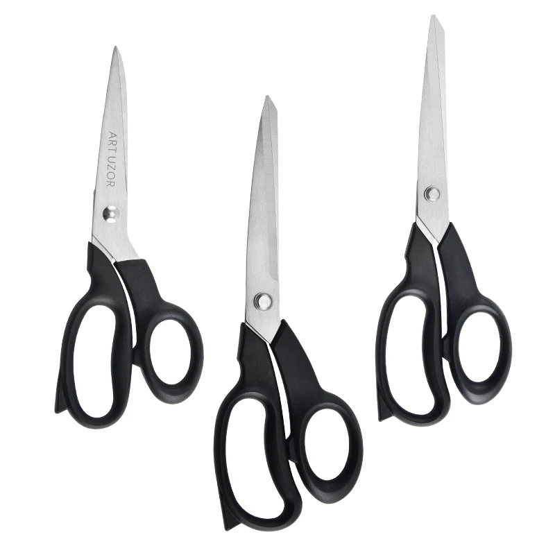 Brand New Students Paper Cutting Scissors Stainless Steel Sewing Scissors With Abs Handle