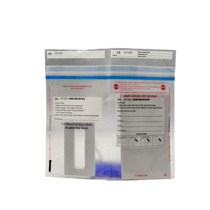 Uncover the word anti-tampering file seal the sealed bag Composite anti-counterfeiting bag law enforcement sampling bag