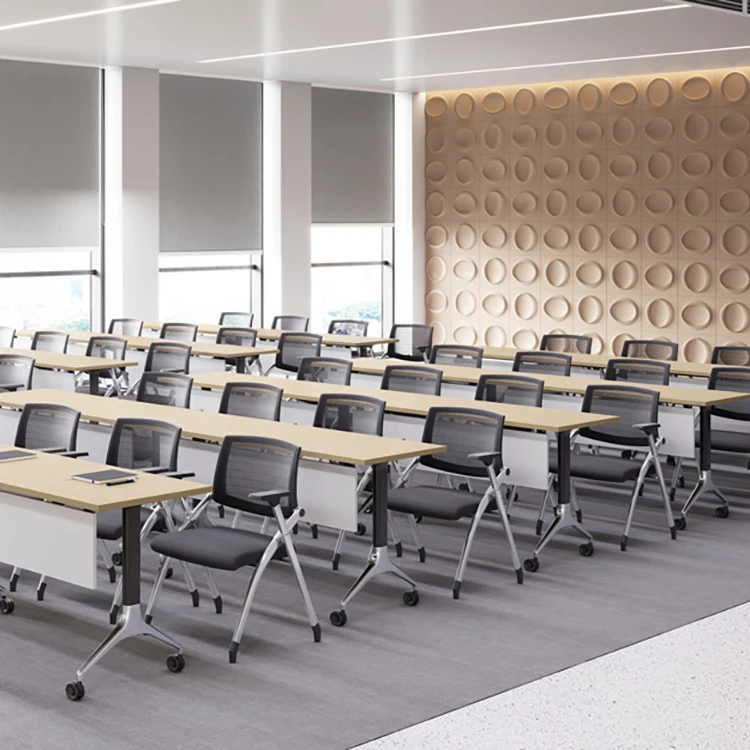 Wholesale reception desk office furniture front desk reception walnut color reception desk office