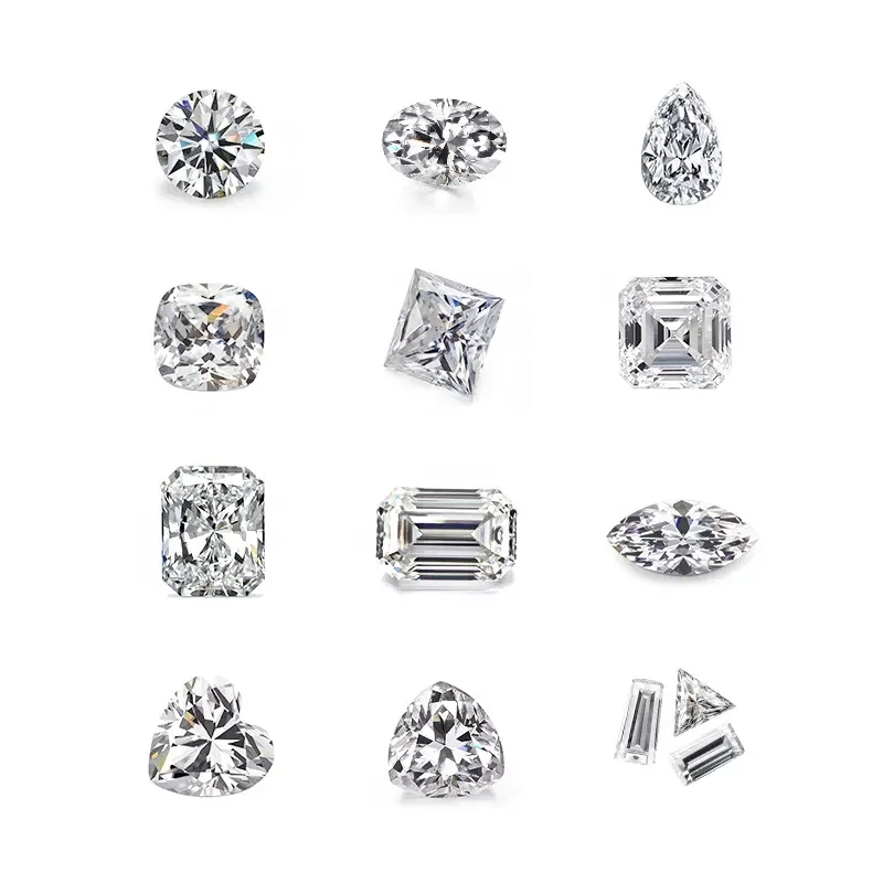 Wholesale Factory Lab Grown IGI Certified Diamond 1-3 CT Brilliant Round Cut Synthetic Created CVD Lab Created Loose Diamond