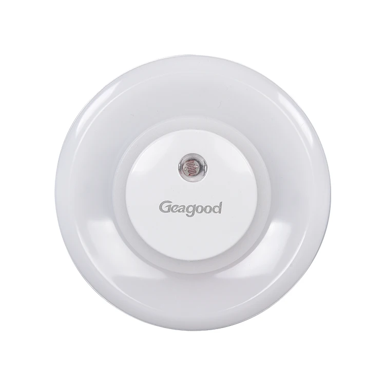 Круглая Ночная лампа Geagood высокого качества, 0,8 Вт, настенная лампа с датчиком движения, комнатный ночник с датчиком движения