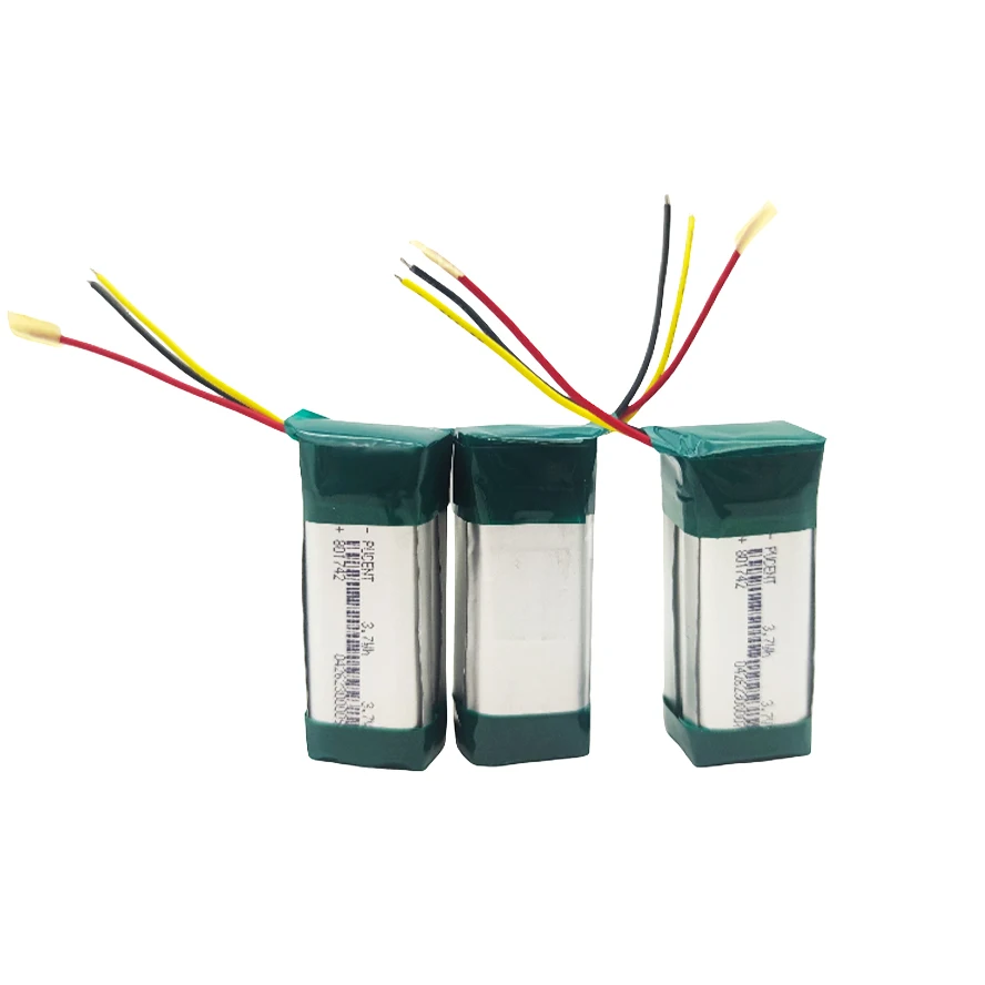 8mm Thickness Lithium Ion Battery 801742 803040 3.7v 900mah 1000mah Lipo Battery Airsoft Toys