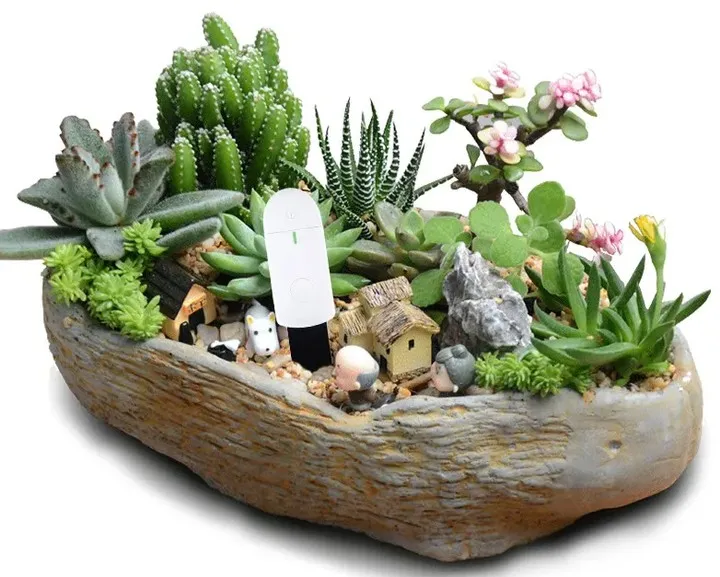 New Portable Soil Moisture Sensor Monitor Plants Flower Soil Hygrometer Plant Detector Garden Care Planting Humidity Meter