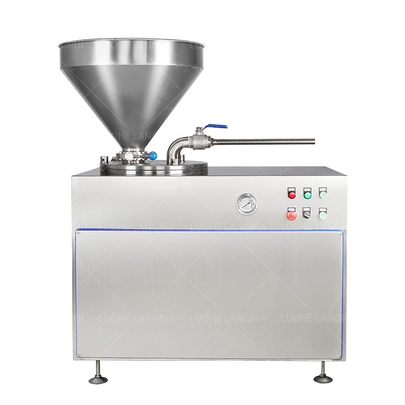 Pneumatic Chicken Sausage Filler Stuffing Make Machine Stuffer Fill Second Hand Embutidora Industry