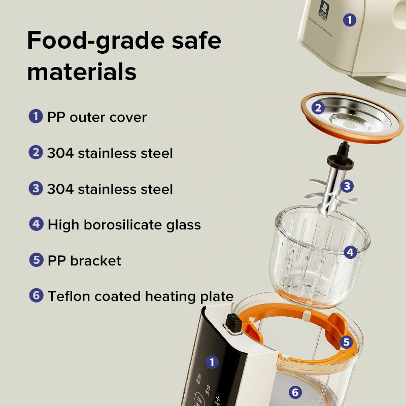 2024 New Design 12 in 1 Baby Food Makers Multi-function Portable Baby Food Warmer Steamer Baby Food Processor