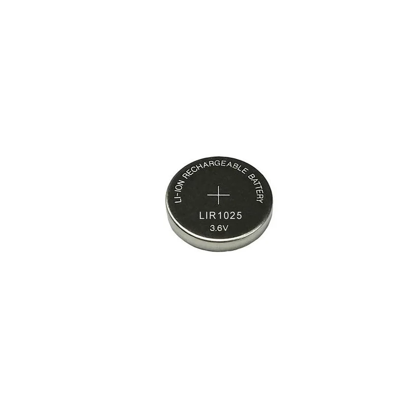 CR1025 Rechargeable Battery LIR1025 3.6v Lithium Button Cell Batteries
