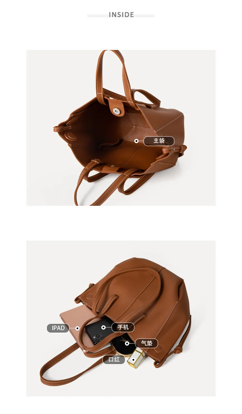 Large Capacity West Hobo Bags for Women Soft Leather PU Shoulder Purses and Handbags Tote Handle Bag