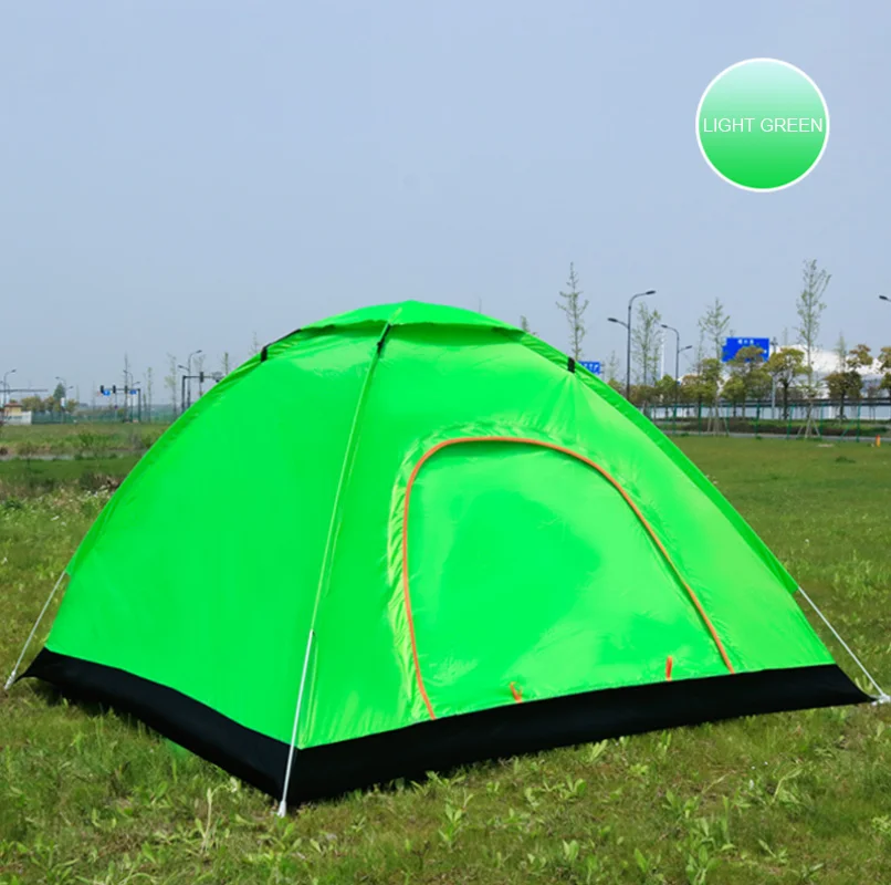 Custom Logo Foldable Waterproof Durable Rip-resistant Traveling Outdoor Portable Party Automatic Pop Up Camping Tent
