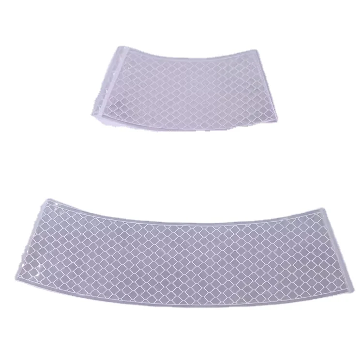 Reflective Adhesive PVC Road Cone Message Sleeve Collars Sticker Reflective Tape For Safety Cones