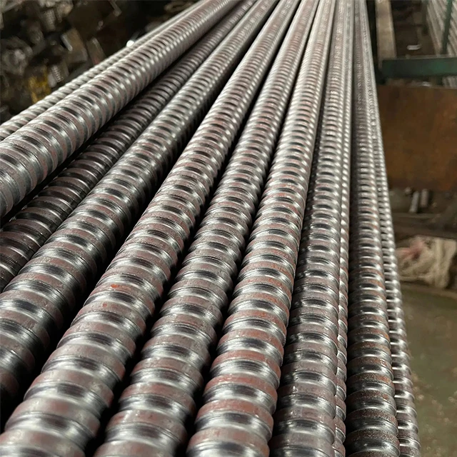 High Strength Full Threaded Steel Self Drilling Mining Industry R25 R32 R38 R51 T76 Threaded Rod Concrete Anchor Rod