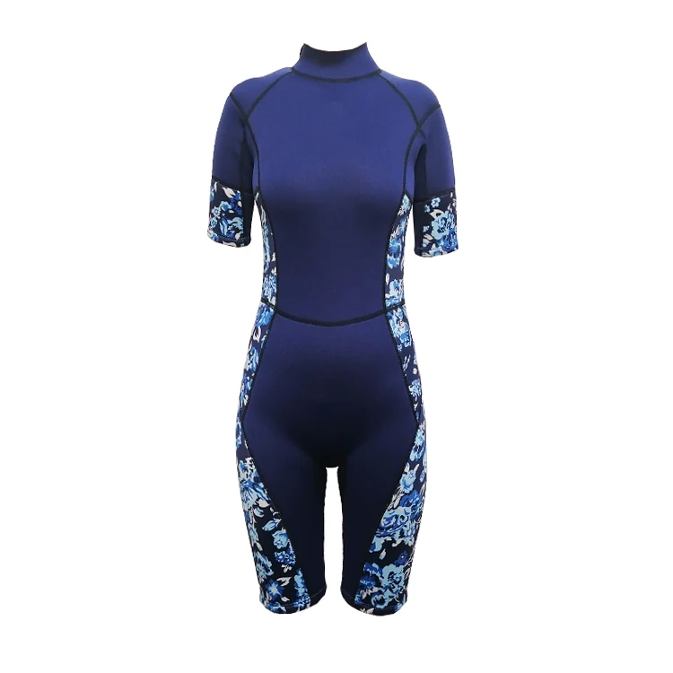 Custom Size China Cheap New Wetsuit Women Print 3mm Neoprene Diving Surfing Zipper Wetsuit