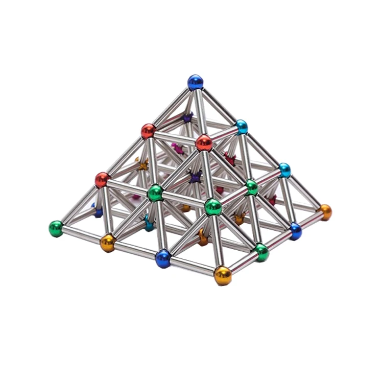 Высококачественные неодимовые магнитные шарики и стержни 36 шт. магнитные стержни 27 шт. стальные шарики
