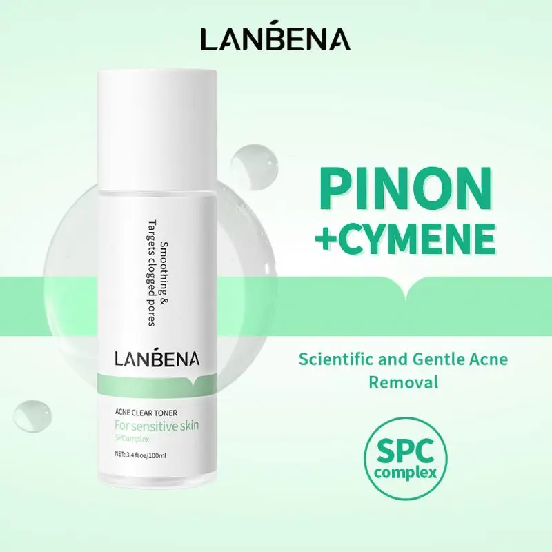 LANBENA SPComplex smoothing treatment skin care set anti acne cream pimple removal for Men 4pcs