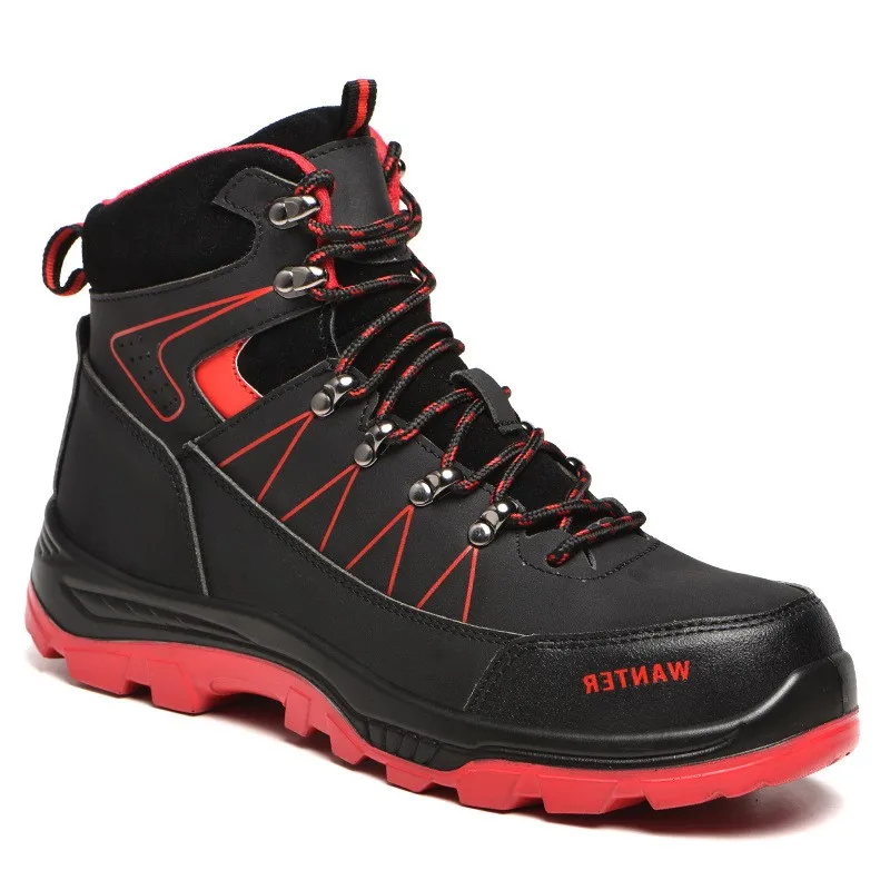 Winter anti-smashing anti-piercing non-slip High-top shoes lightweight breathable safety shoes for men shoes