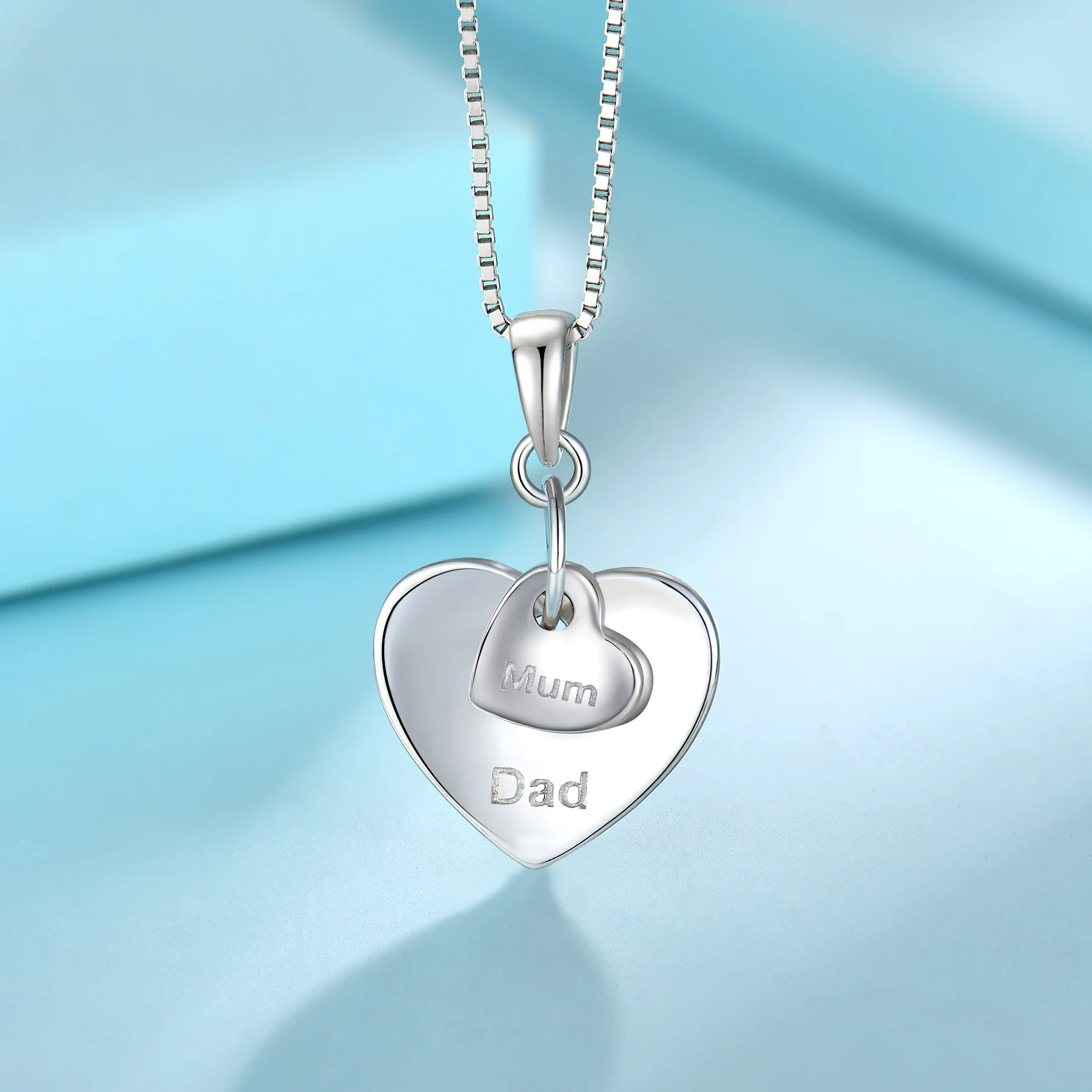 gold plated heart pendant 925 Sterling Silver fashion High Quality women fine pendant necklaces
