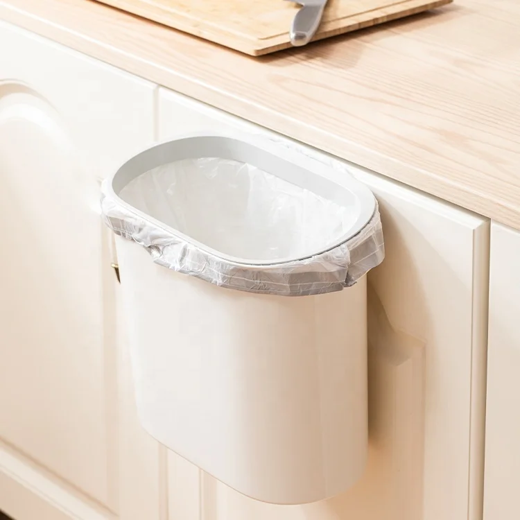 Складная мусорная корзина, настенный контейнер для мусора, для кухонного шкафа, туалета