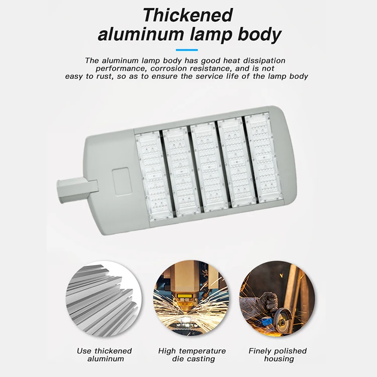 Factory price modern 220v modular led 100w 200w 300 watt 400w outdoor street light