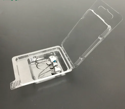 Clear plastic clamshell, cheap double blister clamshell packaging