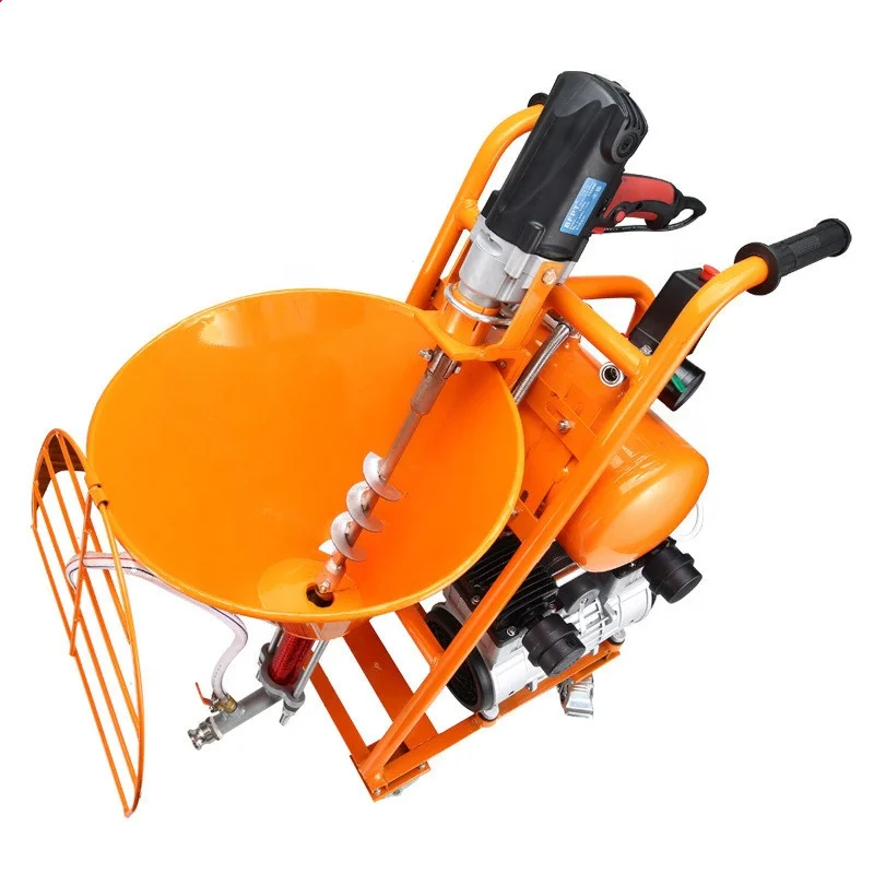 High pressure Wall Cement Putty Spraying Plaster Machine