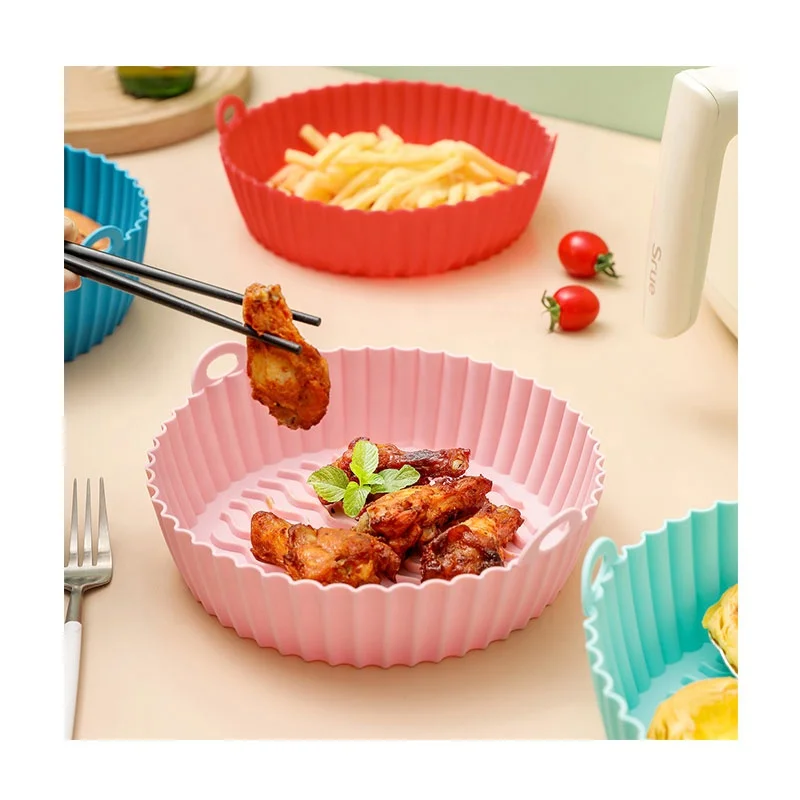 Многоразовая силиконовая корзина для фритюрницы