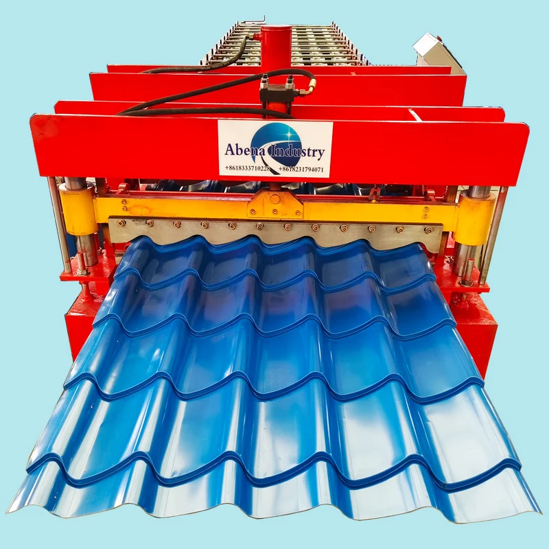 Glazed Tile roll forming machine Steel Roof Tile Sheets Roll Forming Making Machine Complete Line price in China