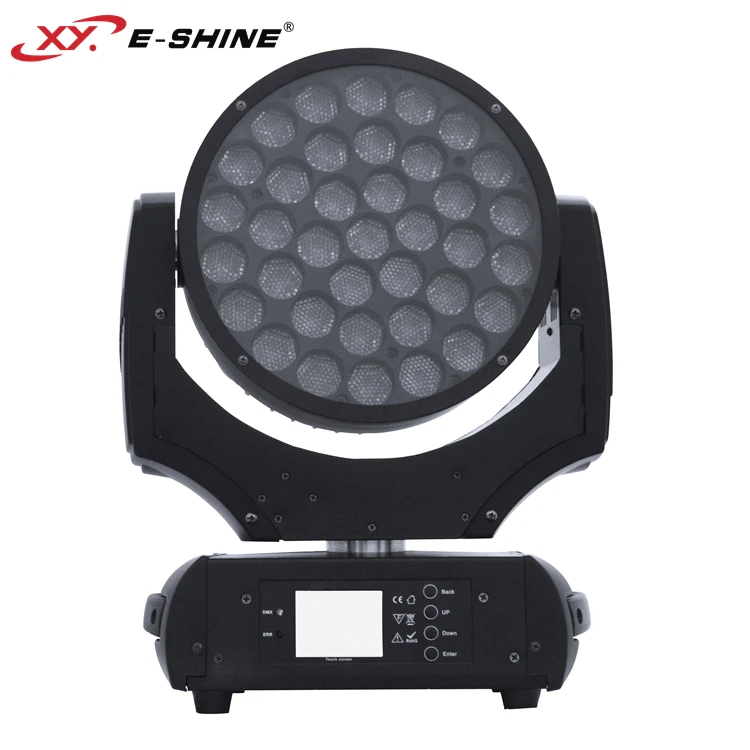 37x10w dj led light RGBW robin 600 4in1 zoom led moving head wash stage light