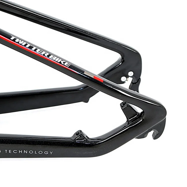OEM TWITTER Ультралегкая 20-дюймовая рама для велосипеда BMX MTB из углеродного волокна велосипедная Рама детских велосипедов внедорожные горные