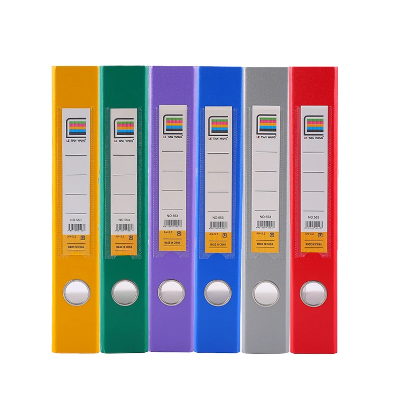 Оригинальная фабрика цветная низкая цена a4 fc 2 '3' Сбор документов и принимаем индивидуальный логотип рычаг арки файл