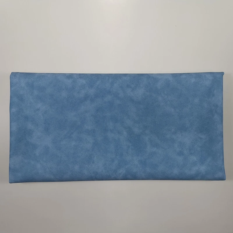 1.0MM Soft Frosted Matte PU Synthetic Leather Yangbuck Suede Artificial Leather for Making Shoe Bag
