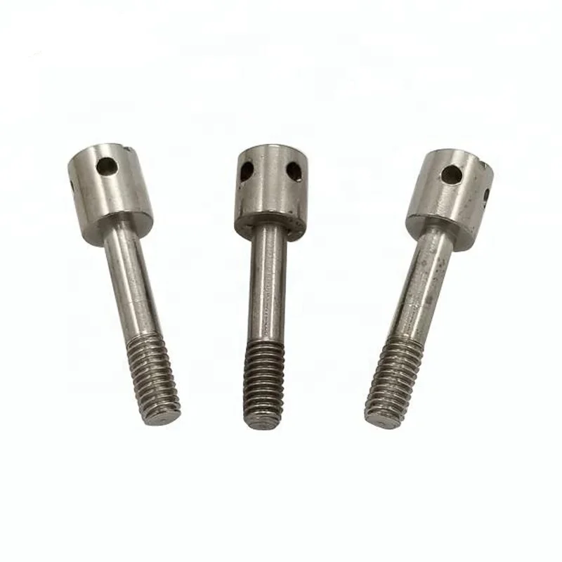 DIN404 Slotted Drilled Fillister Head Machine Threaded Sealing Screw Capstan Bolt