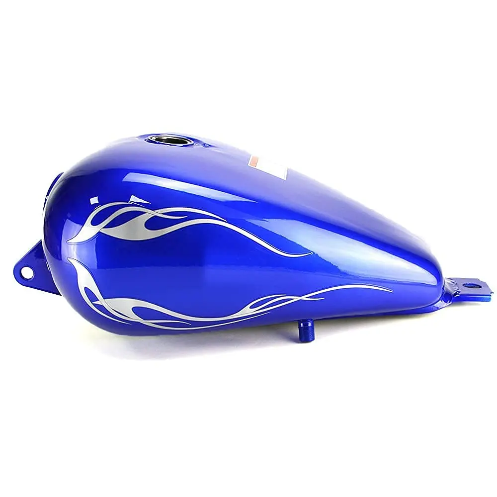 3.4 Gallons Fuel Gas Tank Motorcycle Flame Custom Color Replacement Gas Tank For CMX 250 250C