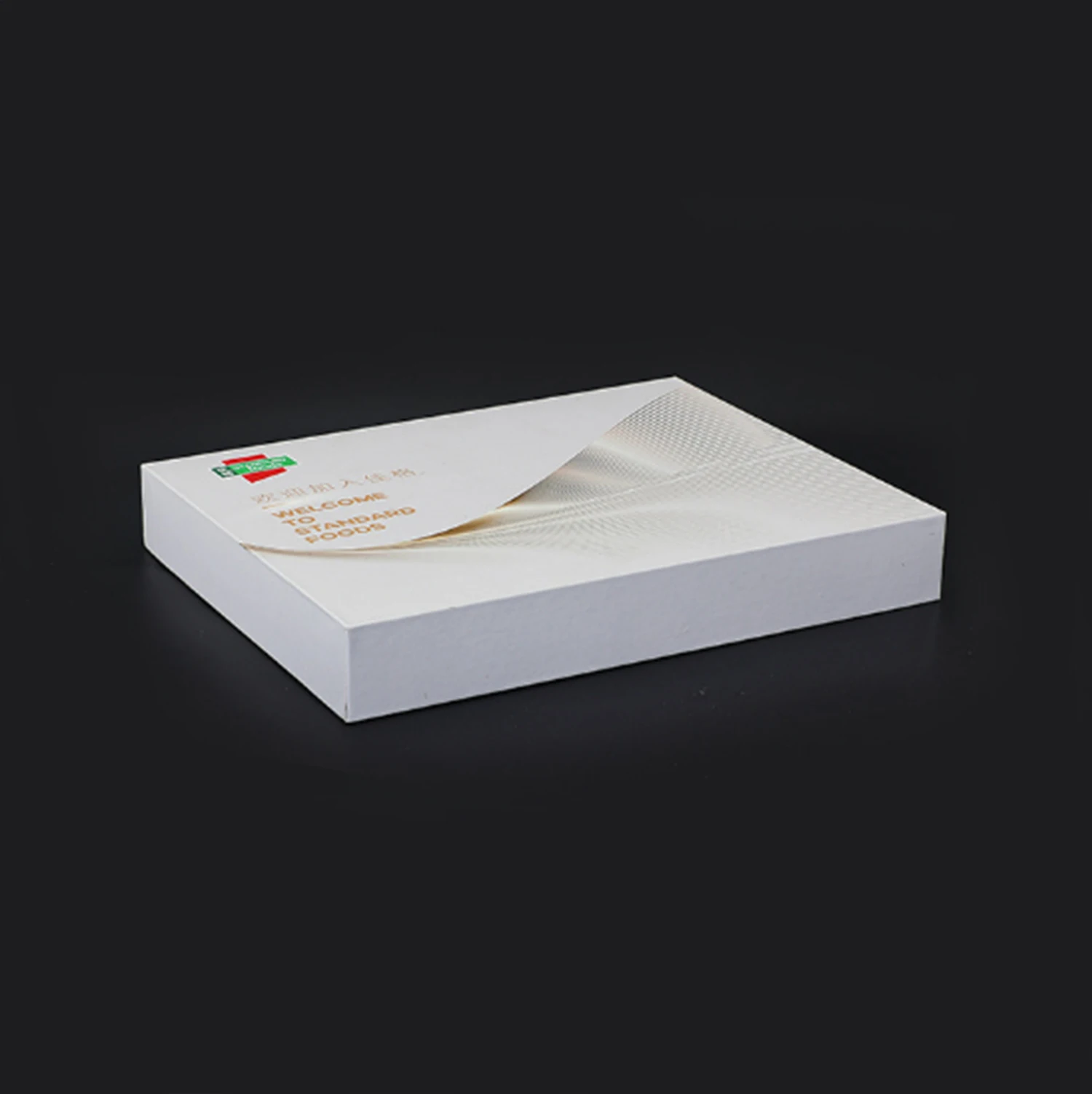 Factory Personalized custom size printing logo tiandi Lid&base paper boxes with PVC inner tray packaging box Rigid gift box