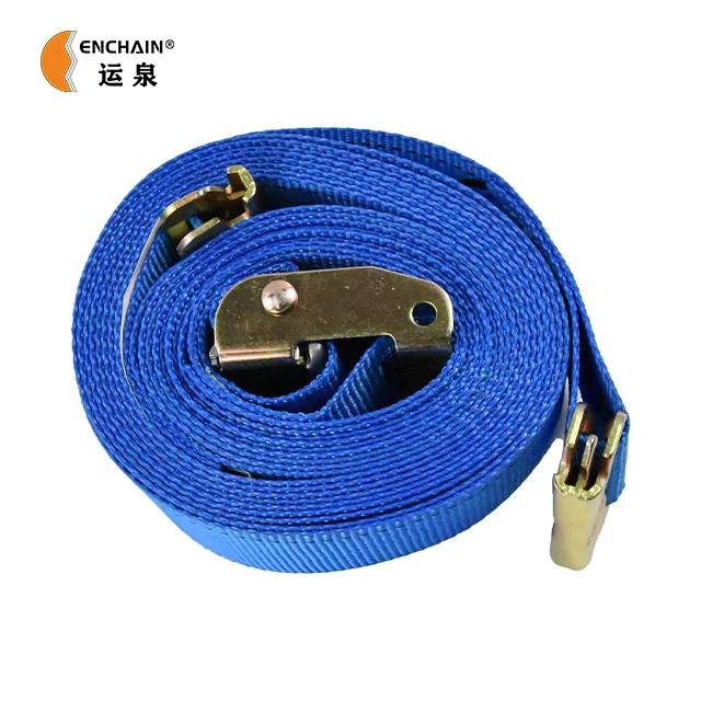 Enchian 2-дюймовый Ratchet сковать нагрузки ремни ремень крепления груза при доставке службой E-гусеничная лента для транспортировки