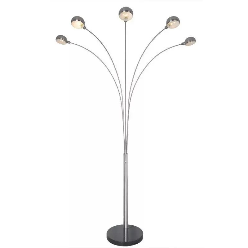 Italian design classic light luxury sofa living room simple creative five head floor lamp